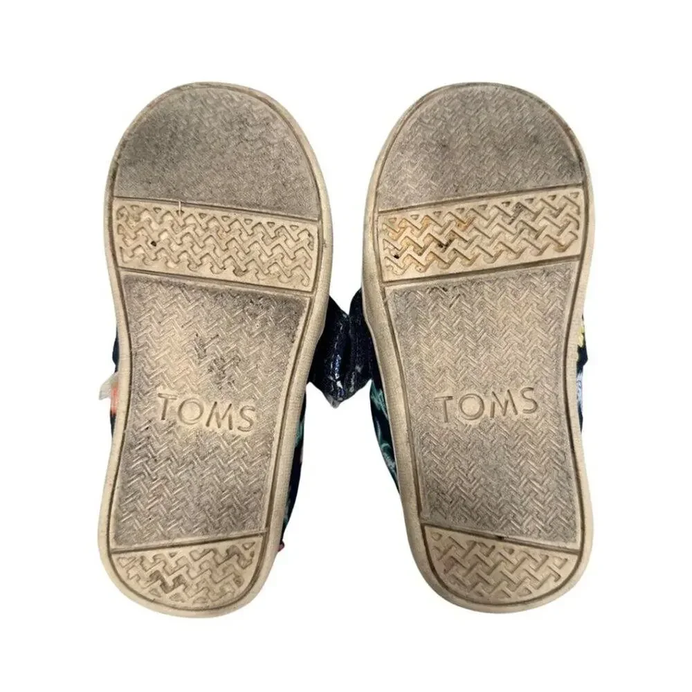 Toms Belmont Dino Slip On Casual Blue, Green, Red 7